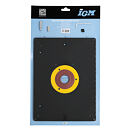 IGM Frézovací deska plastová 306x229x6mm, otvor D30-66-98mm