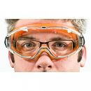 Uvex ULTRASONIC Uzavřené brýle, zorník čirý, oranžovošedé